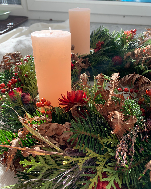 Adventkränze binden Titelbild