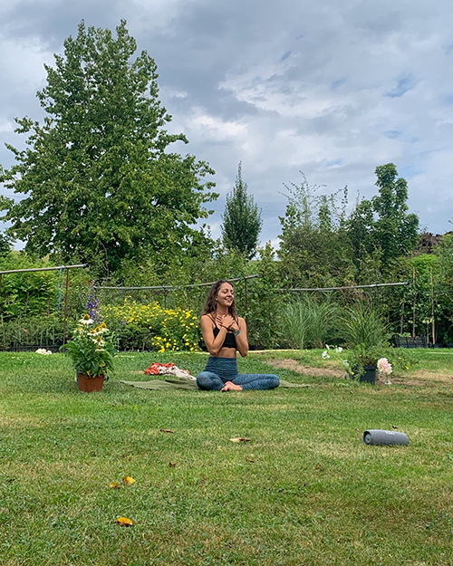 Blumenyoga Titelbild